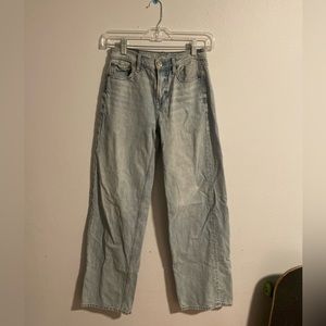 american eagle wide leg jeans